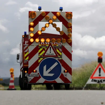 Verkehrssicherungsanhänger