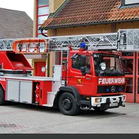 Ausgemustert - Drehleiter mit Korb