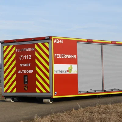 Abrollbehälter Gefahrgut