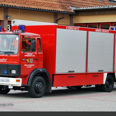 Ausgemustert - Gerätewagen Gefahrgut